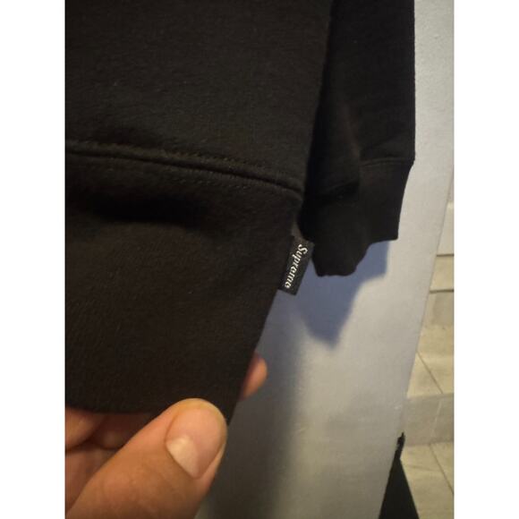 Supreme Box Logo Crewneck(FW22) - Black - Size Medium - Picture 5 of 6